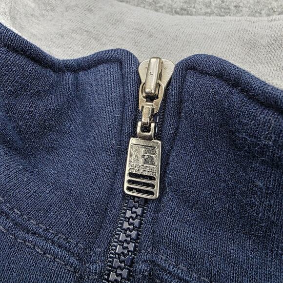 Vintage Penn State Sweatshirt Mens XL Blue 1/4 Zip Russell Athletic Pullover USA - Picture 10 of 16